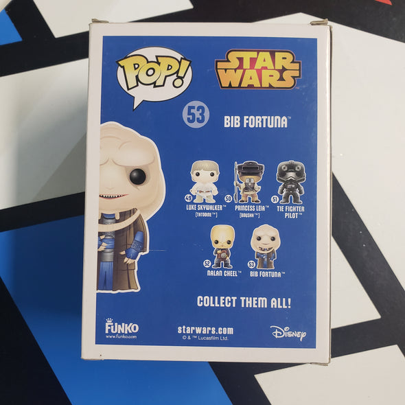 Funko Pop 53 Star Wars Bib Fortuna R5495