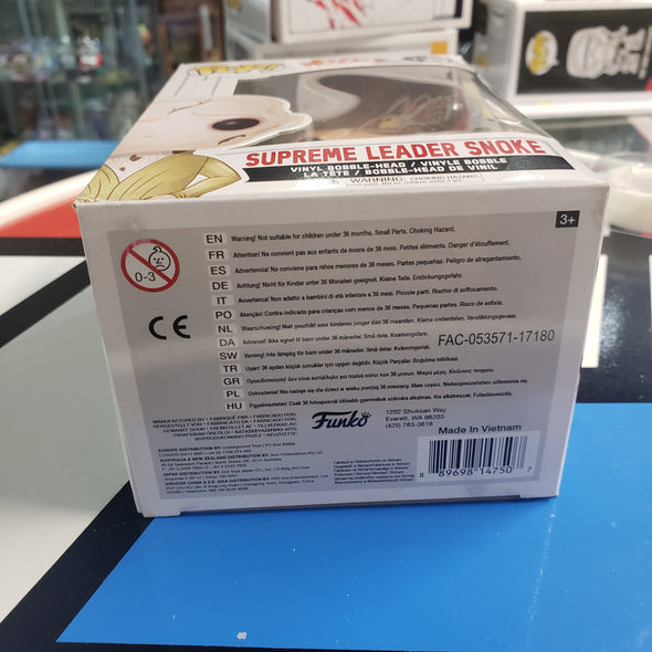 Funko Pop 199 Star Wars Supreme Leader Snoke R16382