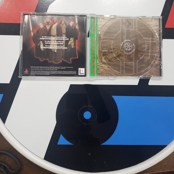 PlayStation PS1 Star Wars Jedi Power Battles Episode 1 Greatest Hits R4370
