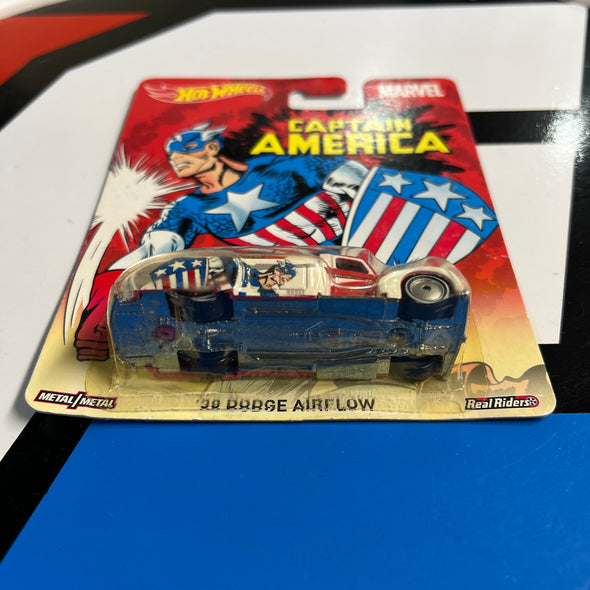 Hot Wheels 2014 Marvel Captian America '38 Dodge Airflow R 16195