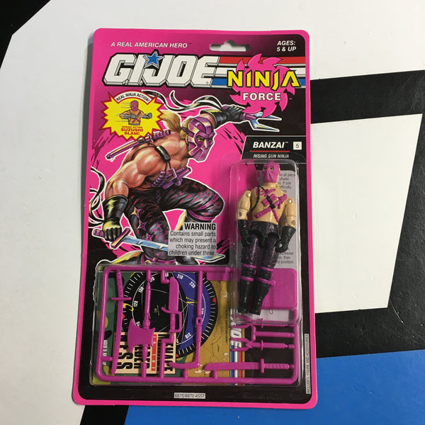 GI Joe ARAH Ninja Force Banzai R 12353 – Farpoint Toys