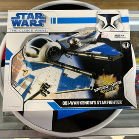 Hasbro Star Wars Clone Wars Obi Wan Kenobi's Starfighter R 15498