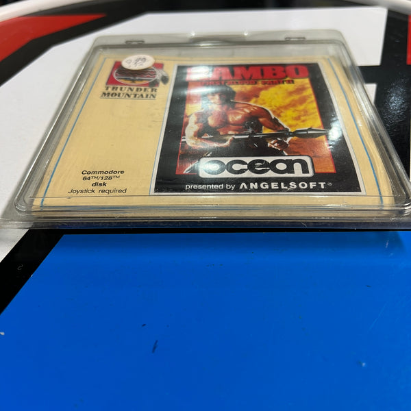 Commodore 64 Rambo First Blood Pt II Stallone Retro Vintage PC