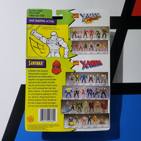 Marvel ToyBiz Uncanny X-Men Evil Mutants Senyaka Action Figure