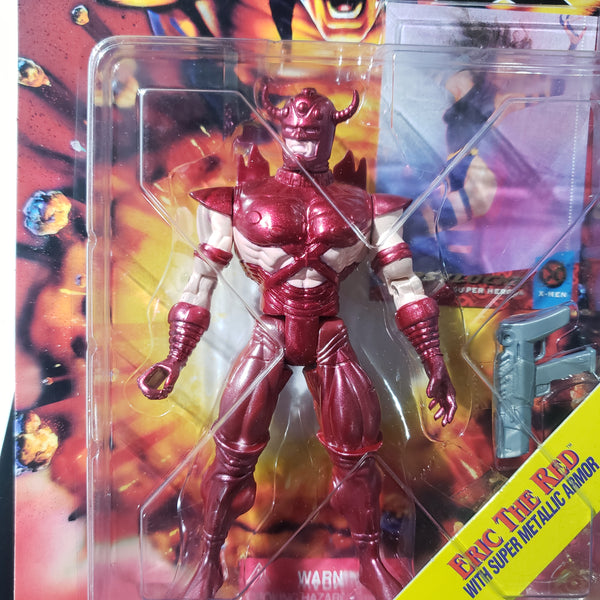 Marvel ToyBiz Uncanny X-Men Invasion Series Eric the Red Mutant Action  Figure