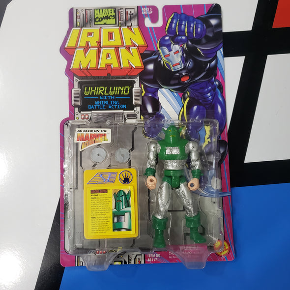 Marvel ToyBiz Iron Man Whirlwind Whirling Battle Action Figure