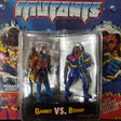 Marvel ToyBiz X-Men Steel Mutants Lot of 4 Gambit Bishop Cable Stryfe Professor X Magneto Spy Wolverine Omega Red Die Cast Action Figure Set