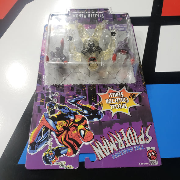 ToyBiz Marvel Comics Amazing Spider-Man Stealth Venom Clear Special Collector Series Action Figure
