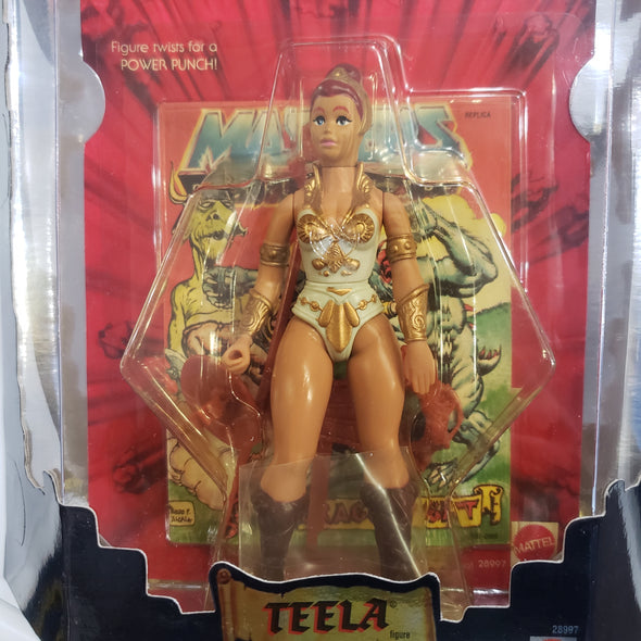 Commemorative Masters of the Universe MOTU Teela Warrior Goddess Action Figure