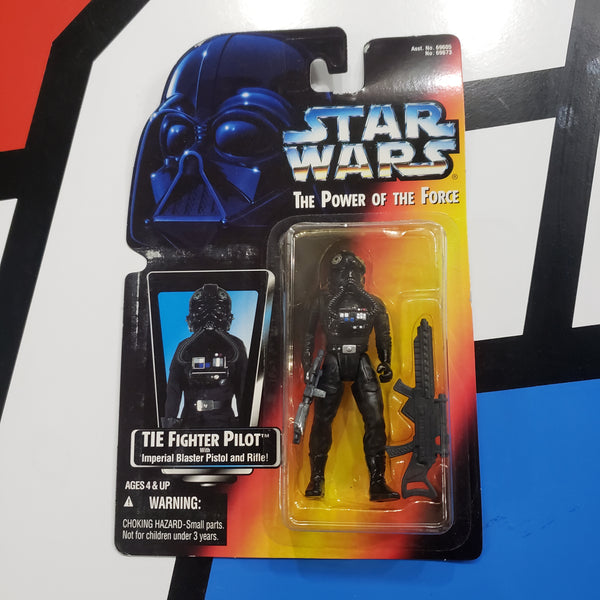 Kenner Star Wars Power of the Force Red Card TIE Fighter Pilot