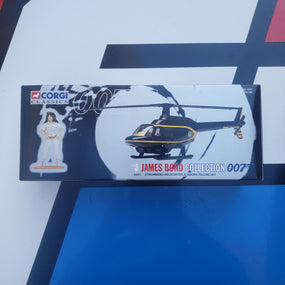 James Bond 007 Collection Corgi Classics Stromberg Helicopter & Naomi Figure Set 65501 Scale Die Cast Vehicle