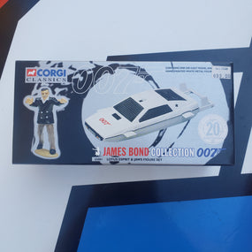 James Bond 007 Collection Corgi Classics Lotus Esprit & Jaws Figure Set 65001 Scale Die Cast Vehicle
