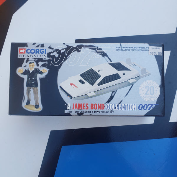 James Bond 007 Collection Corgi Classics Lotus Esprit & Jaws