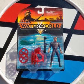 Waterworld Deacon with Disc Firing Helmet Movie Action Figure Kenner
