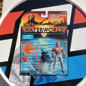 Waterworld Hydro Stinger Mariner with Blasting Aqua Spear Movie Action Figure Kenner