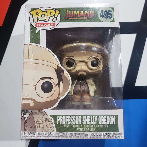 Funko Pop Movies Jumanji Welcome To The Jungle Professor Shelly Oberon 495 Vinyl Figure