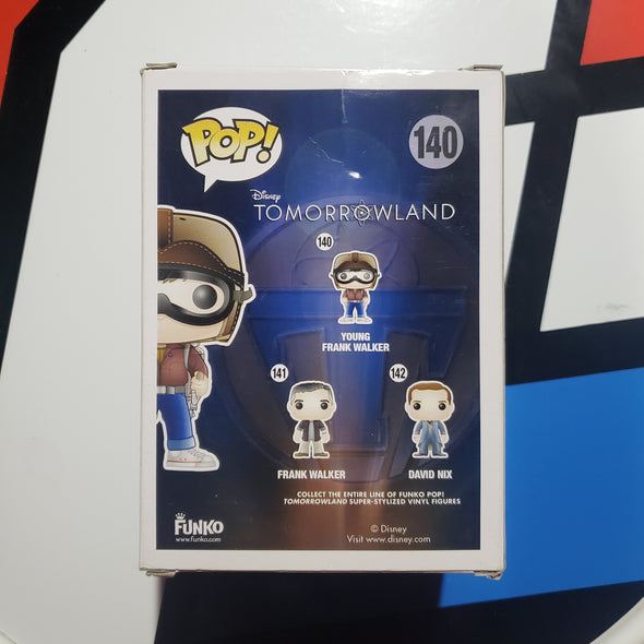 Funko Pop Movies Disney's Tomorrowland Young Frank Walker 140 Vinyl Figure