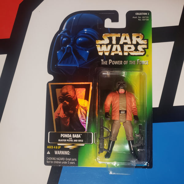 Kenner Star Wars Power of the Force Holographic Ponda Baba