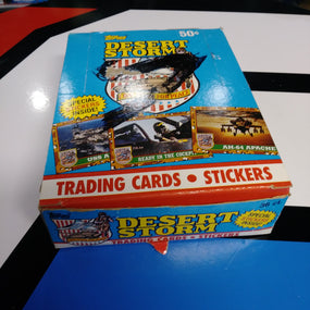 Topps Desert Storm Trading Cards & Stickers Full Case of 36 Wax Packs