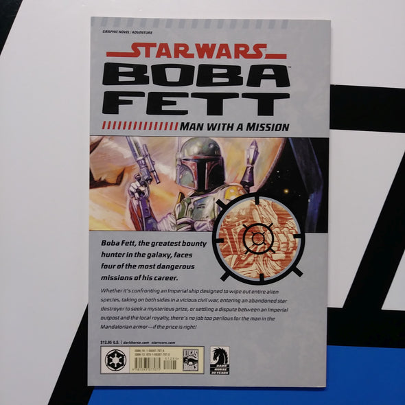 Star Wars Boba Fett: Man With A Mission Paperback Graphic Novel Dark Horse TPB