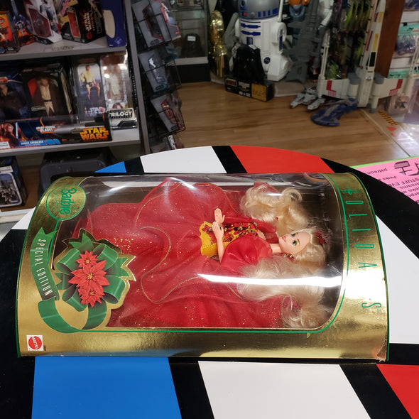 Happy Holidays 1993 Holiday Barbie Special Edition Mattel Fashion Doll Blonde