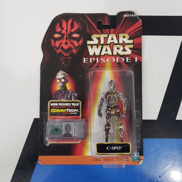 Kenner Star Wars Episode I C-3PO CommTech Action Figure Phantom