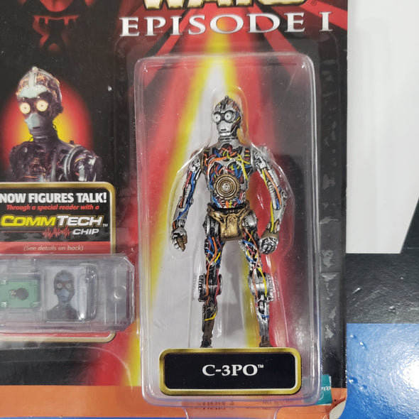 Kenner Star Wars Episode I C-3PO CommTech Action Figure Phantom Menace