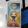 Funko Pop 435 Marvel Unmasked Captain Marvel with Jacket Hot Topic Exclusive Vinyl Bobble-Head Figure