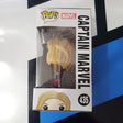 Funko Pop 435 Marvel Unmasked Captain Marvel with Jacket Hot Topic Exclusive Vinyl Bobble-Head Figure
