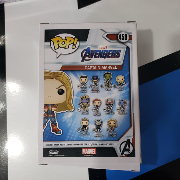 Funko Pop 459 Marvel Avengers Endgame Captain Marvel Bobble-Head Figure