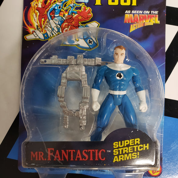 Marvel ToyBiz Fantastic Four Mr. Fantastic Super Stretch Arms Action Figure