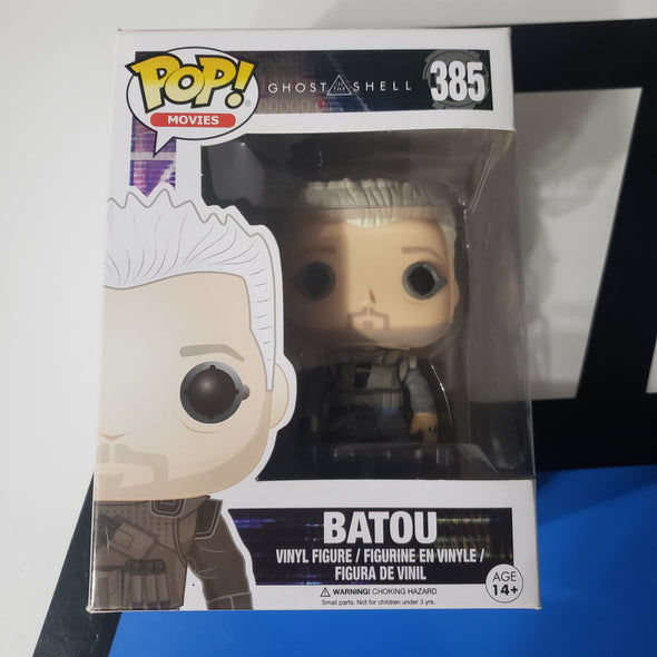 Funko Pop Movies Ghost in the Shell Batou 385 Vinyl Figure