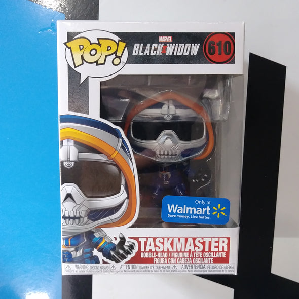 Funko Pop 610 Black Widow Taskmaster Marvel Walmart Exclusive Vinyl Bobble-Head Figure