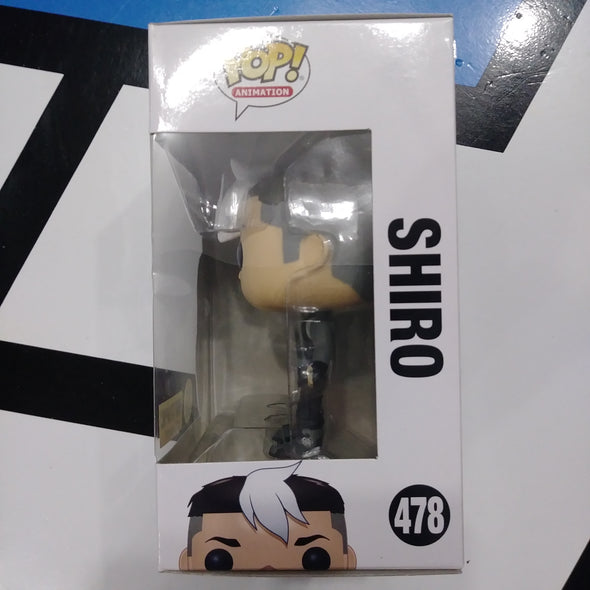 Funko Pop 478 Voltron Shiro Glow In The Dark Hot Topic Exclusive Vinyl Bobble-Head Figure