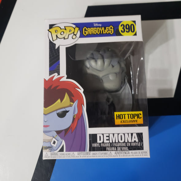 Funko Pop 390 Disney Gargoyles Demona Stone Hot Topic Exclusive Vinyl Figure