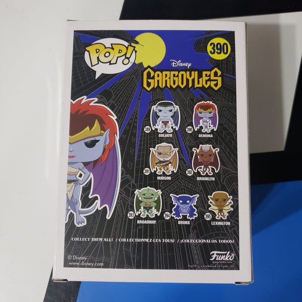 Funko Pop 390 Disney Gargoyles Demona Stone Hot Topic Exclusive Vinyl Figure