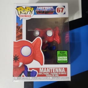 Funko Pop Retro Toys MOTU Mantenna 67 2021 Spring Convention Exclusive He-Man Vinyl RFigure