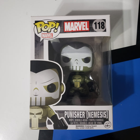 Funko Pop Marvel 118 Punisher Nemesis Vinyl Figure