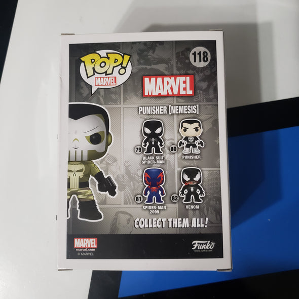 Funko Pop Marvel 118 Punisher Nemesis Vinyl Figure