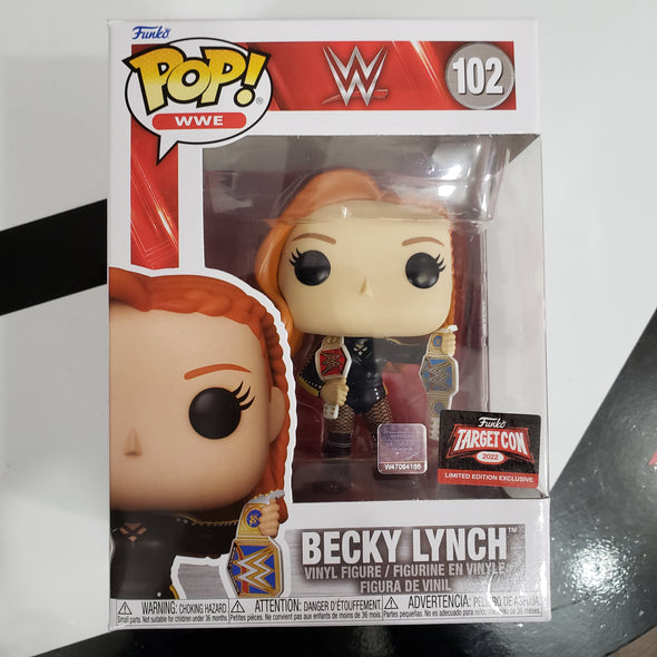 Funko Pop WWE Becky Lynch 102 Vinyl Figure R