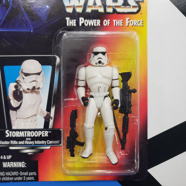 Kenner Star Wars Power of the Force Stormtrooper POTF Red Card