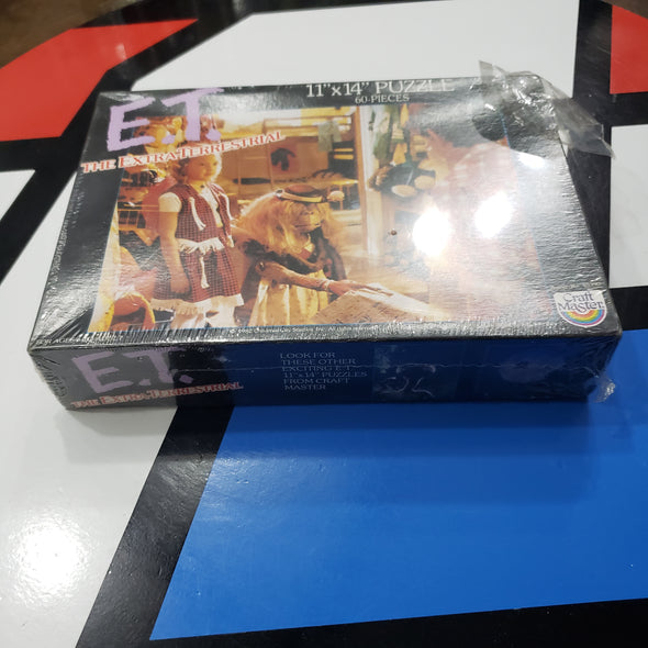 Vintage E.T. Extra Terrestrial 11 x 14 60 Piece Puzzle Gerty's Closet Craft Master