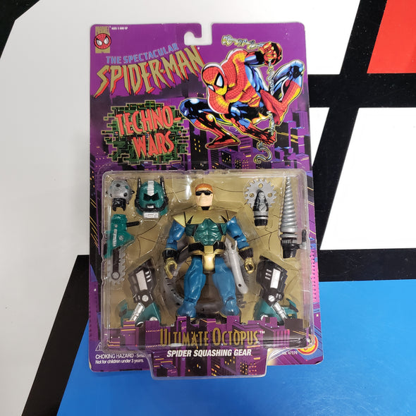 ToyBiz Marvel Comics Spectacular Spider-Man Techno Wars Ultimate Octopus Action Figure