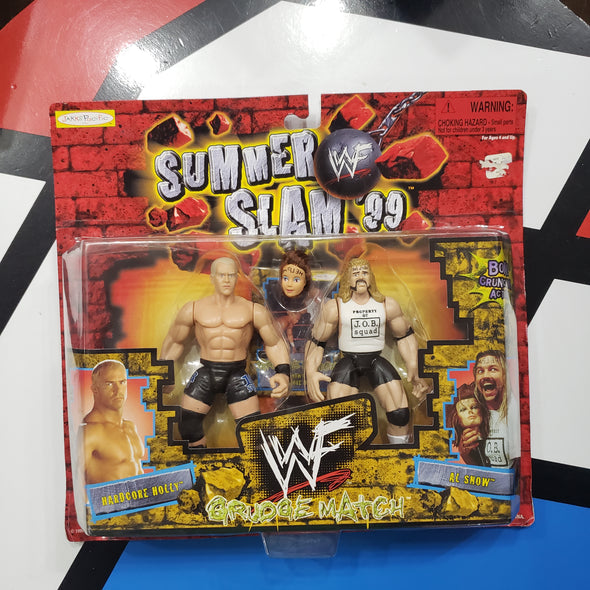 WWF Jakks Summer Slam 99 Hardcore Holly & Al Snow R18053
