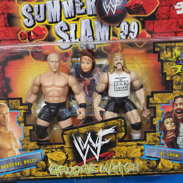WWF Jakks Summer Slam 99 Hardcore Holly & Al Snow R18053