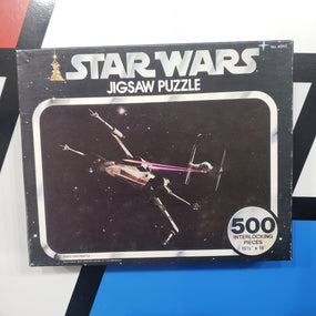 Vintage Star Wars X-Wing 500 Piece Jigsaw Puzzle 15.5 x 18 Kenner