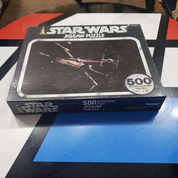 Vintage Star Wars X-Wing 500 Piece Jigsaw Puzzle 15.5 x 18 Kenner R18050