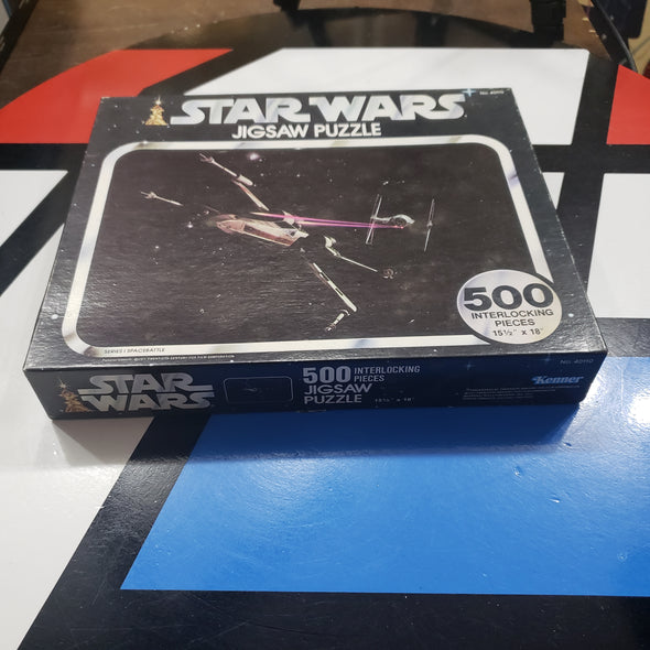 Vintage Star Wars X-Wing 500 Piece Jigsaw Puzzle 15.5 x 18 Kenner