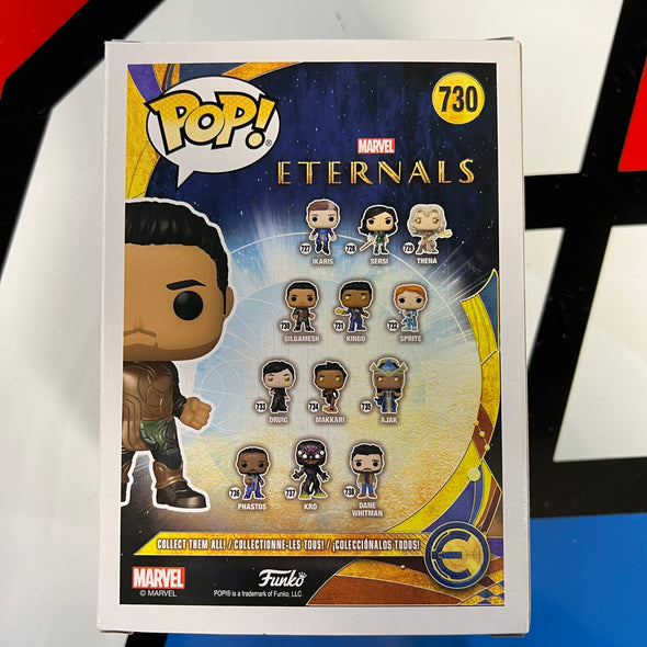 Funko Pop Eternals 730 Gilgamesh Limited Edition Glow Chase