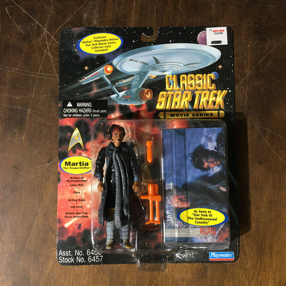 Classic Star Trek Movie Figures Martia VI Undiscovered Country Playmates Figure